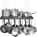 KES Ceiling Pot Rack 30 in Hanging Pots and Pans Organizer - Sturdy