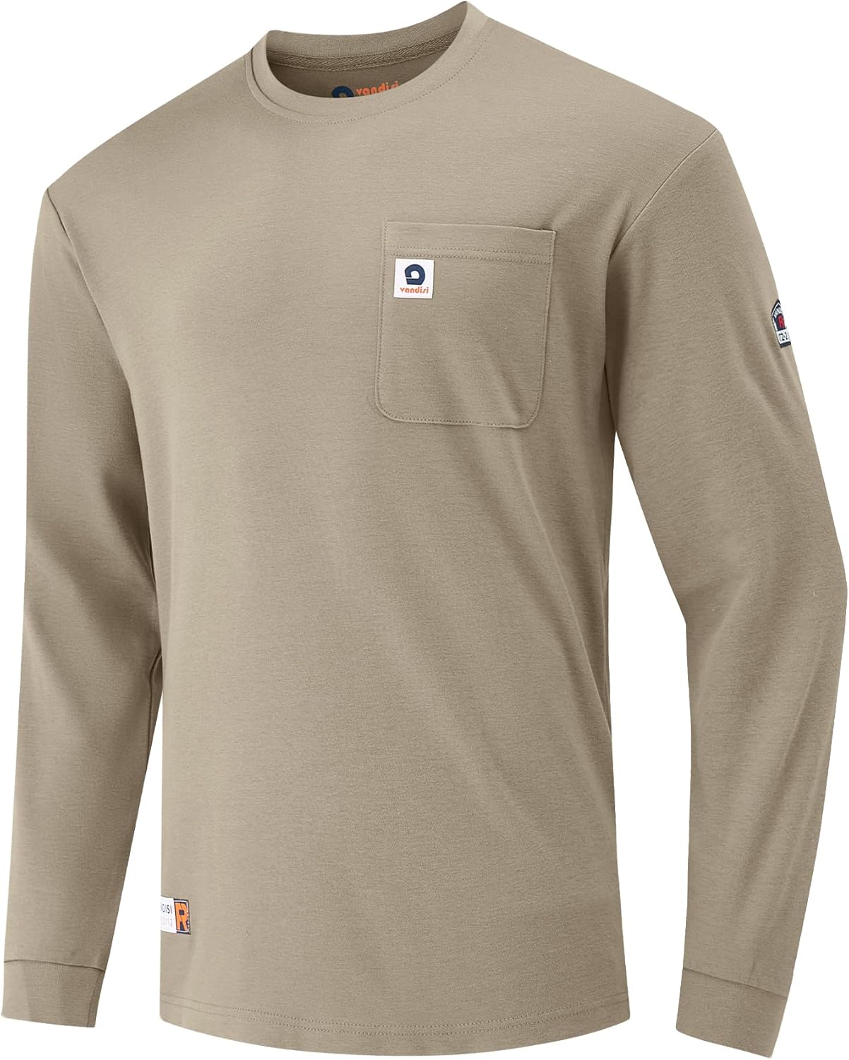 FR Shirts for Men 100% Cotton Lightweight Flame Resistant Wear