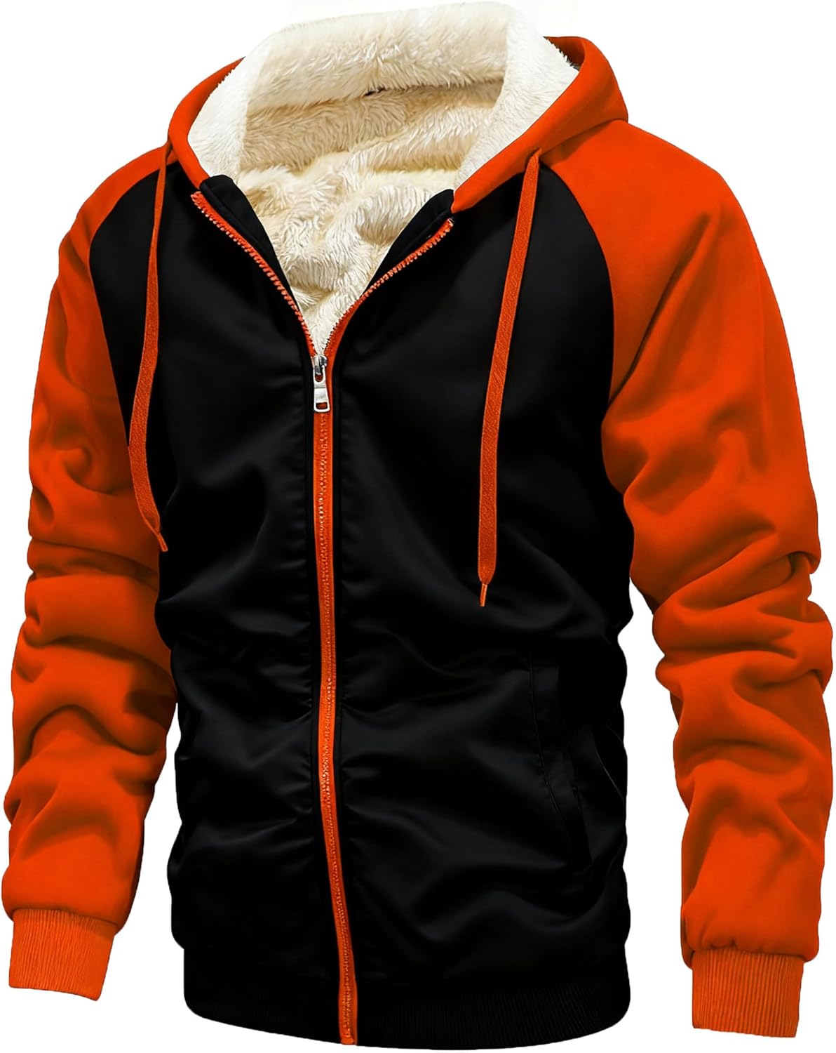GXAMOY Men's Winter Fleece Hoodies for Heavyweight Warmth
