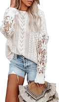Dokotoo Women's Stylish Crochet Sweater for Any Occasion