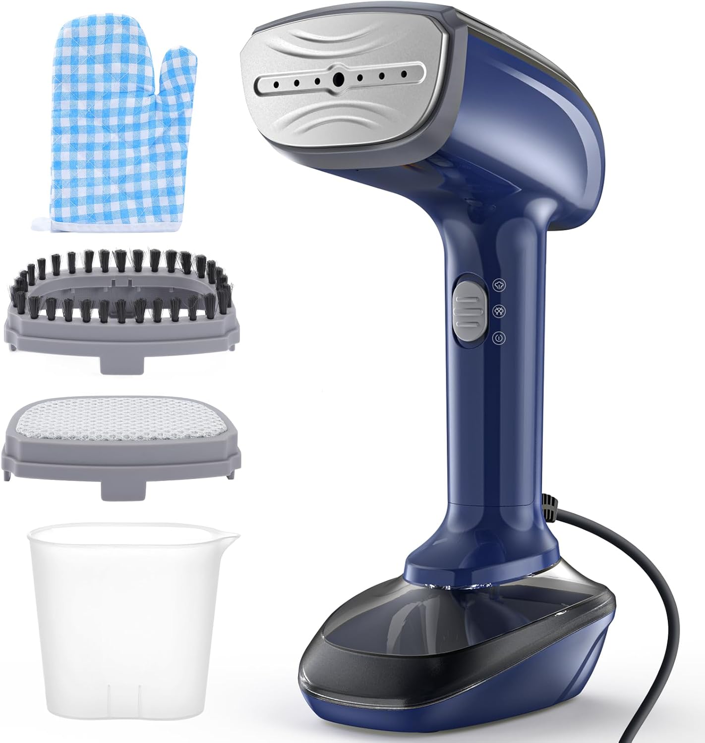 Powerful Handheld Fabric Steamer - 1800W for Quick Wrinkle Removal