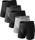 Natural Feelings Men's Viscose from Bamboo Boxer Briefs - Soft Support