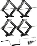 WEIZE RV Trailer Camper Stabilizer Leveling Scissor Jacks 24in Set