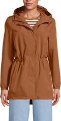Lands' End Squall Packable Waterproof Raincoat - Lightweight Raincoats
