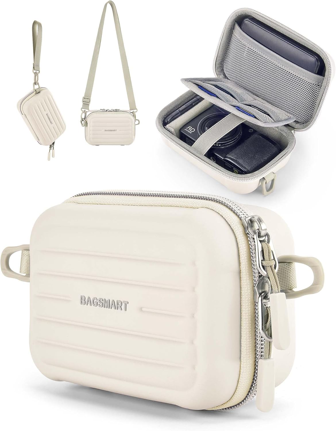 BAGSMART Waterproof Camera Sling Bag - Lightweight & Protective