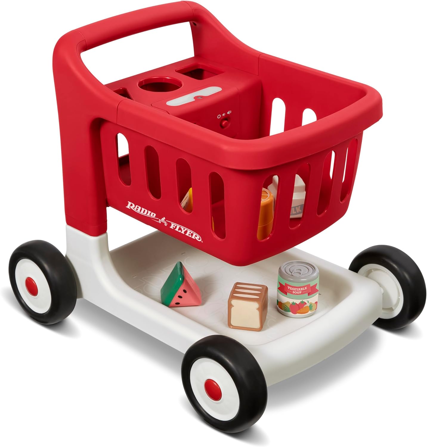 Radio Flyer Shopping Cart: Lights & Sounds Baby Walker