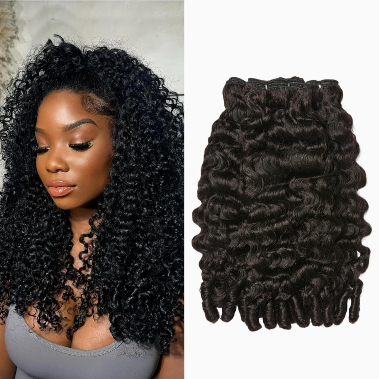 Burmese Curly Bundles Human Hair for Stunning Volume & Style