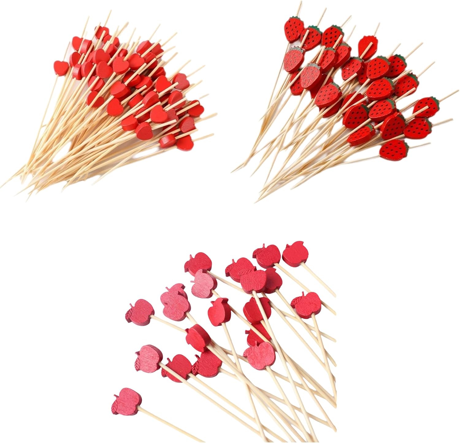 Summer Party Heart Picks - ZHUFULIN