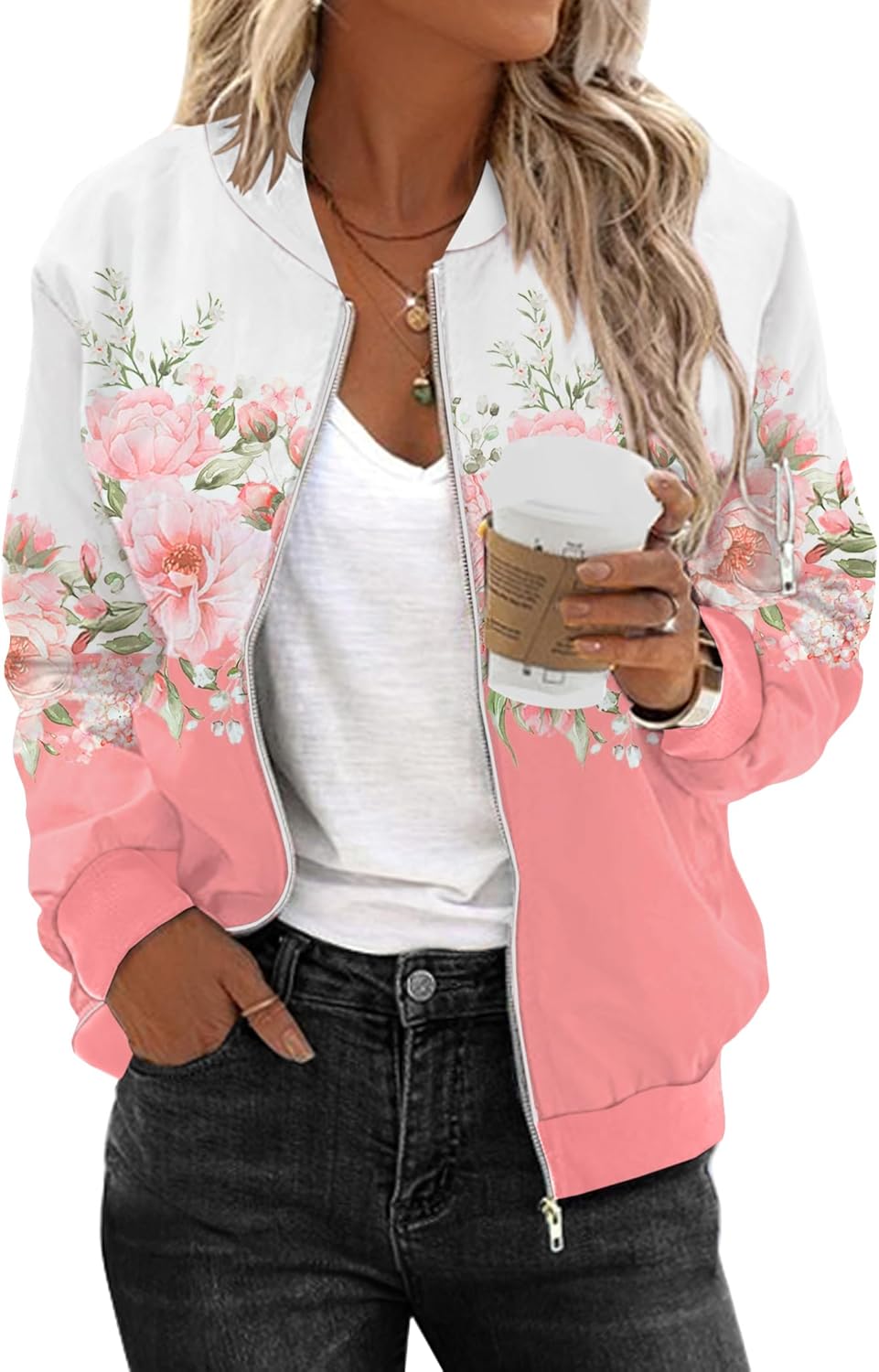 Stylish Women's Bomber Jacket for Casual Outfits and More