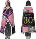 50th Birthday Gifts for Her Him 1974 Sherpa Wearable Blanket Hoodie