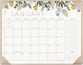 Cabbrix 2025 Floral Desk Pad Calendar - Organize in Style!
