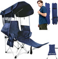 Folding Camping Chairs Canopy Outdoor - Maximum Shade & Carry