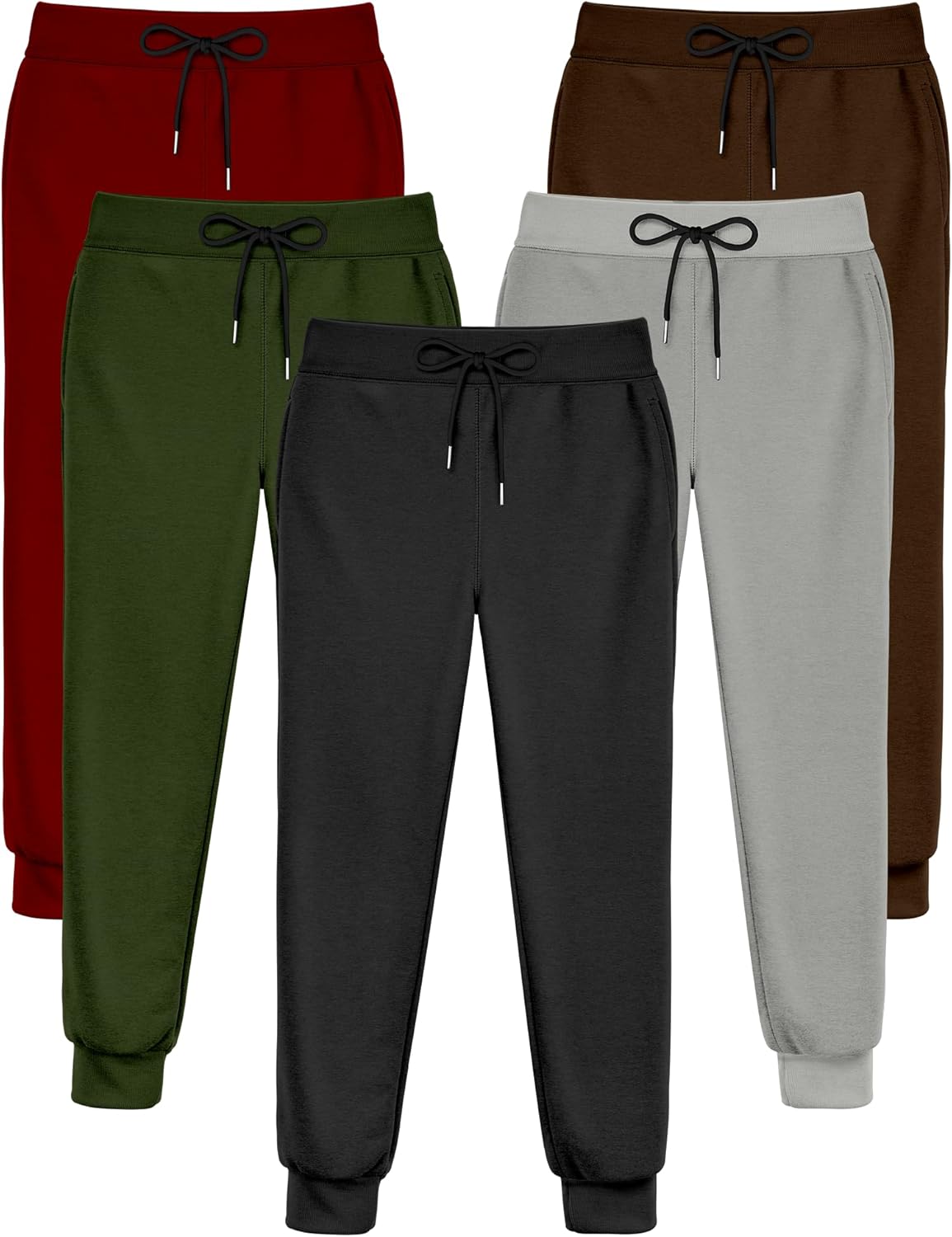 Boys Sweatpants Jogger Pants Soft Athletic Pants with Pockets
