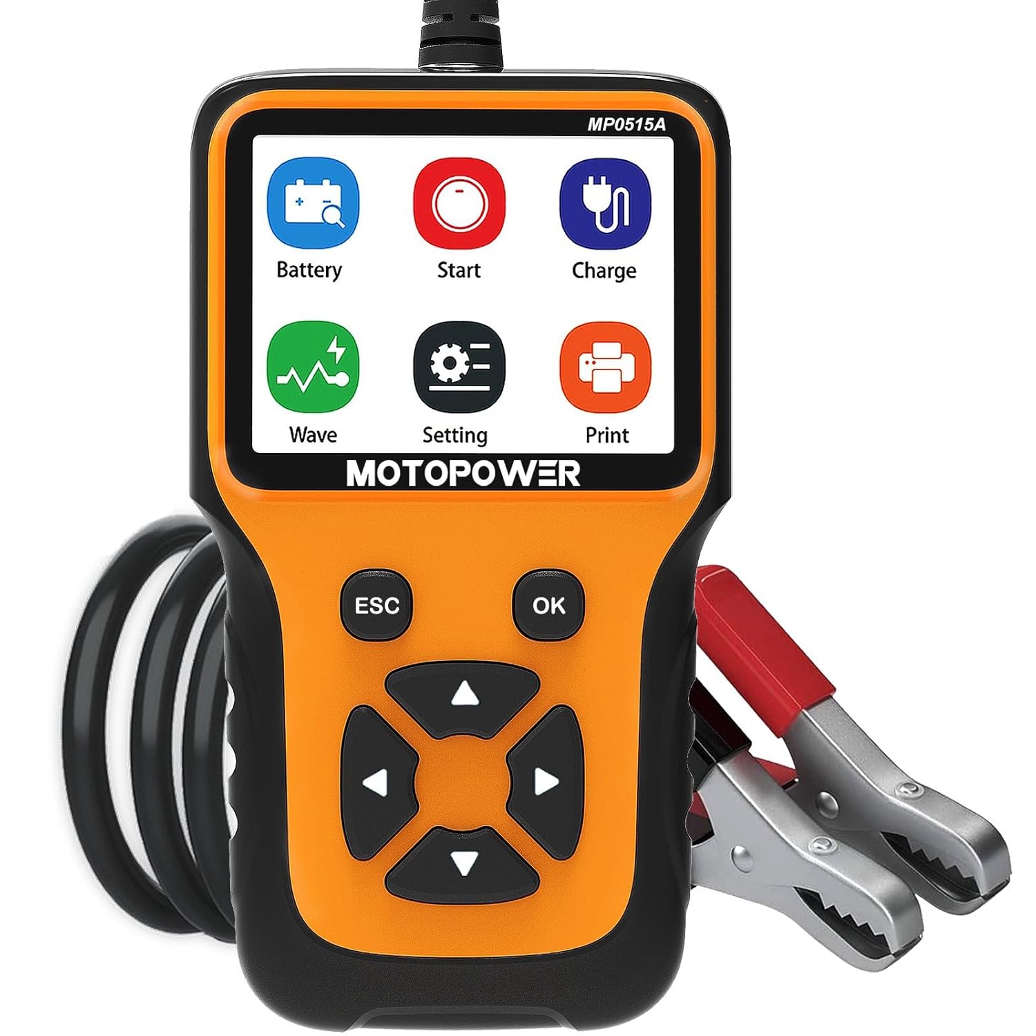 12V Car Battery Tester by MOTOPOWER