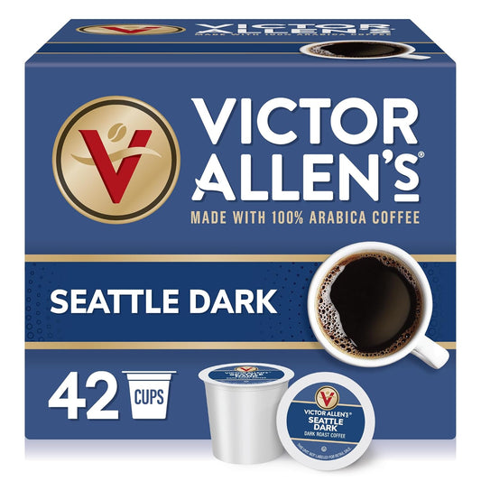 Seattle Dark Roast Coffee Pods - 42 Count