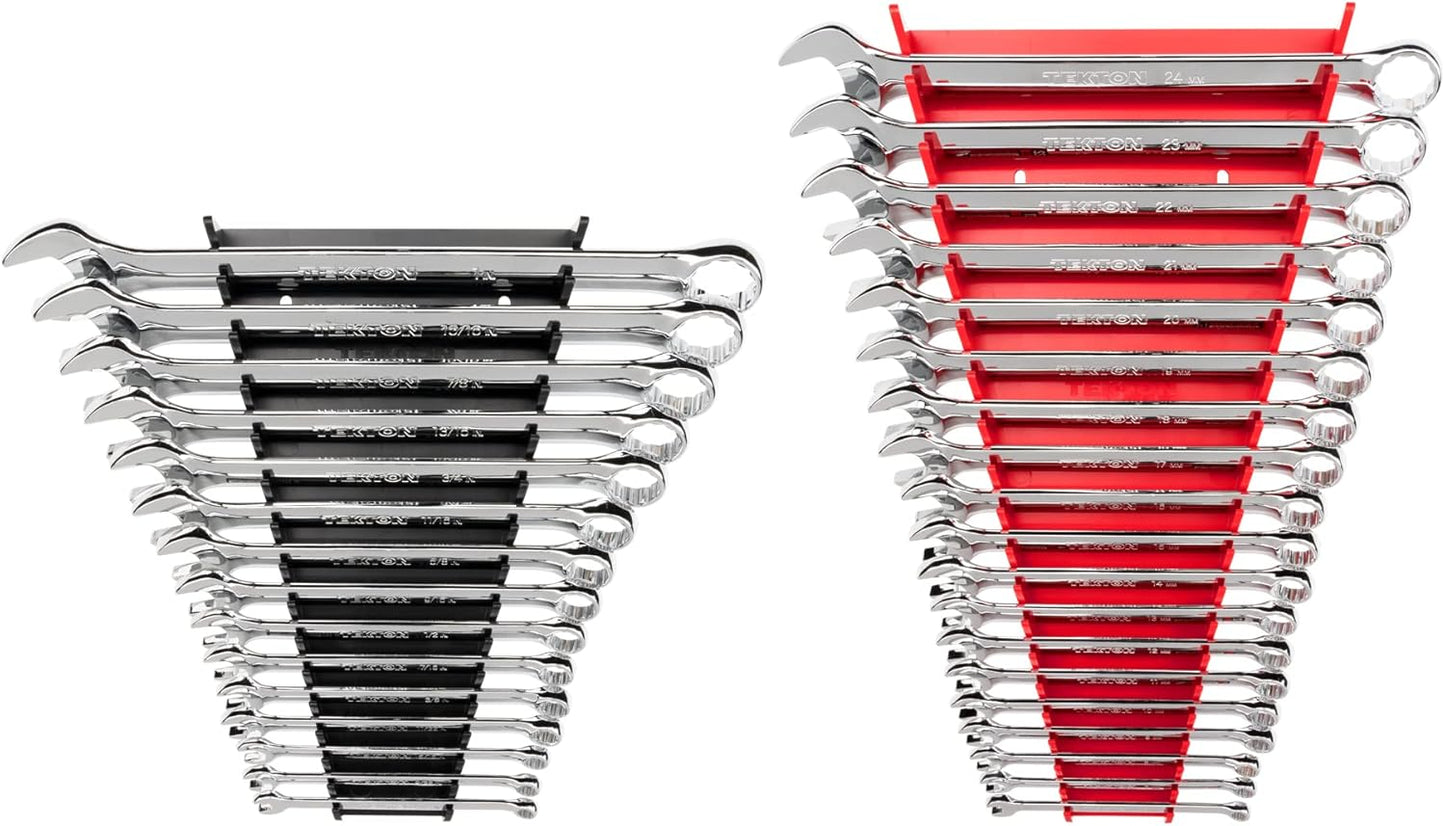 TEKTON Combination Wrench Set: 34-Piece for Every Task