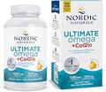Ultimate Omega + CoQ10 120 Soft Gels - Lemon, 60 Servings