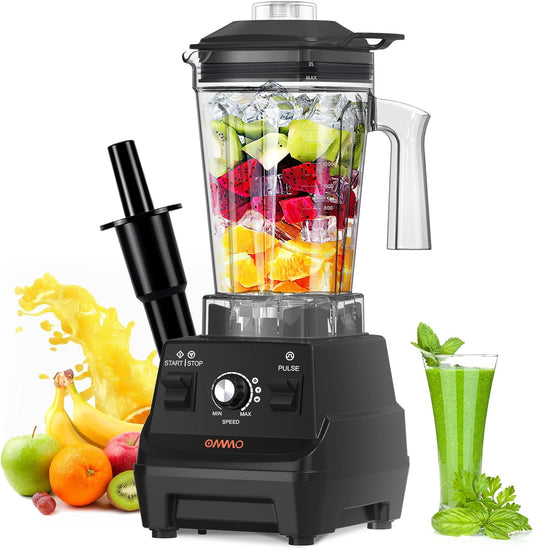 OMMO 1800W High Speed Blender for Perfect Smoothies