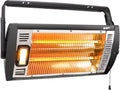 Electric Garage Heater 120V 750/1500W Ceiling Mount - Targeted Radiant