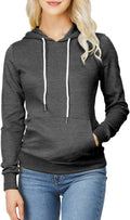 Women's Slim Fit Pullover Hoodie Lightweight Long Sleeve - Casual Slim