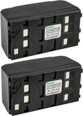 Kastar 2-Pack Ni-MH 6V 4800mAh Camera Batteries - Long Run Time