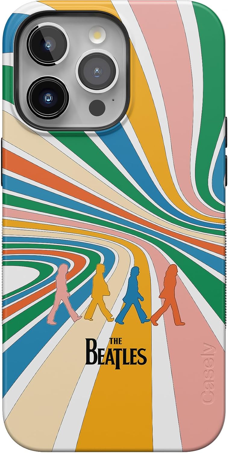 Casely iPhone 15 Pro Case - Beatles Come Together Design
