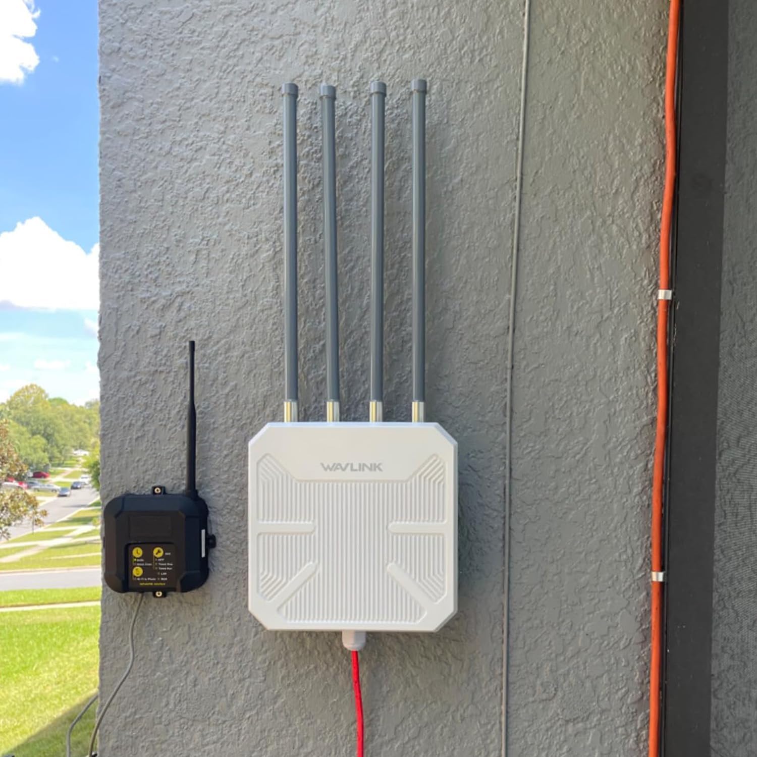 WAVLINK AX1800 Outdoor WiFi Extender for Long Range Coverage
