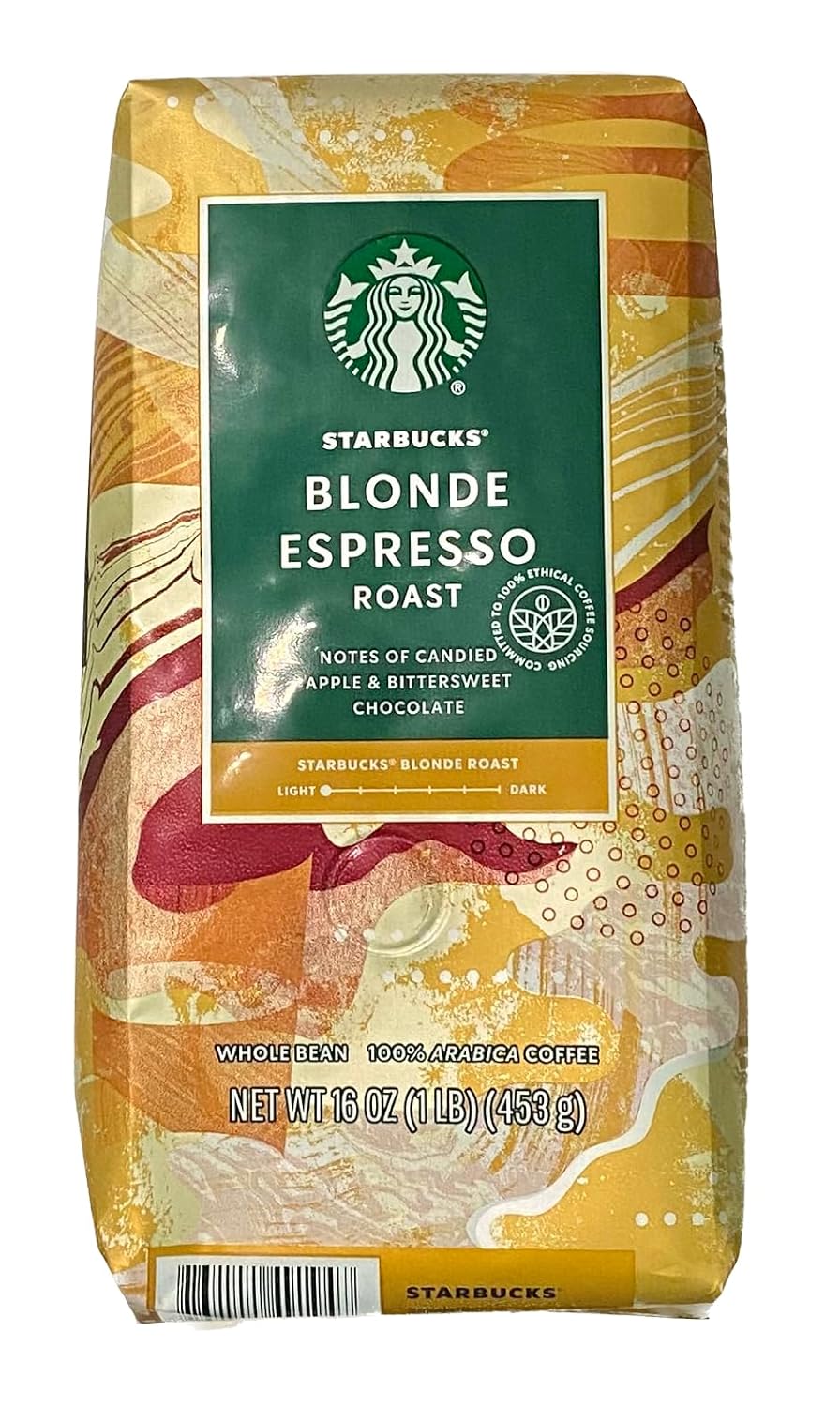 Starbucks Blonde Espresso Roast: Light & Lively Whole Bean Coffee