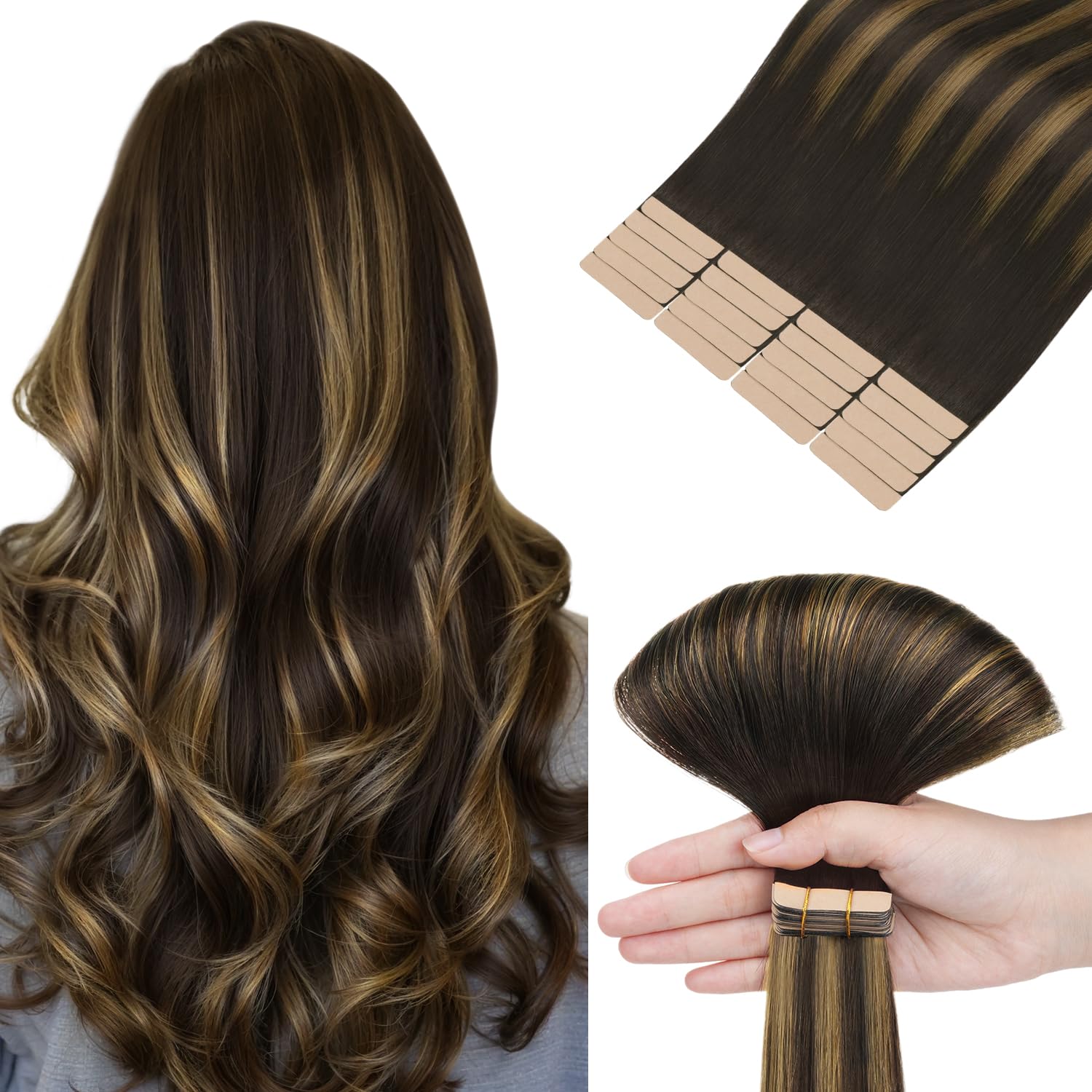 Tape in Hair Extensions for Natural Glow and Soft Touch