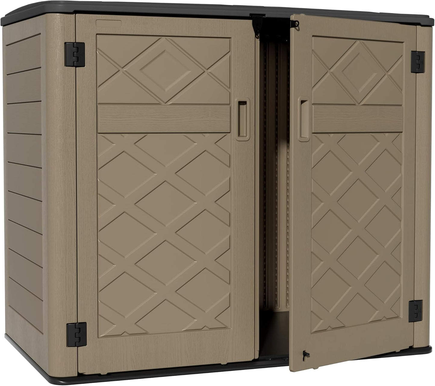 ZZM Large Outdoor Storage Shed for Versatile Patio Storage