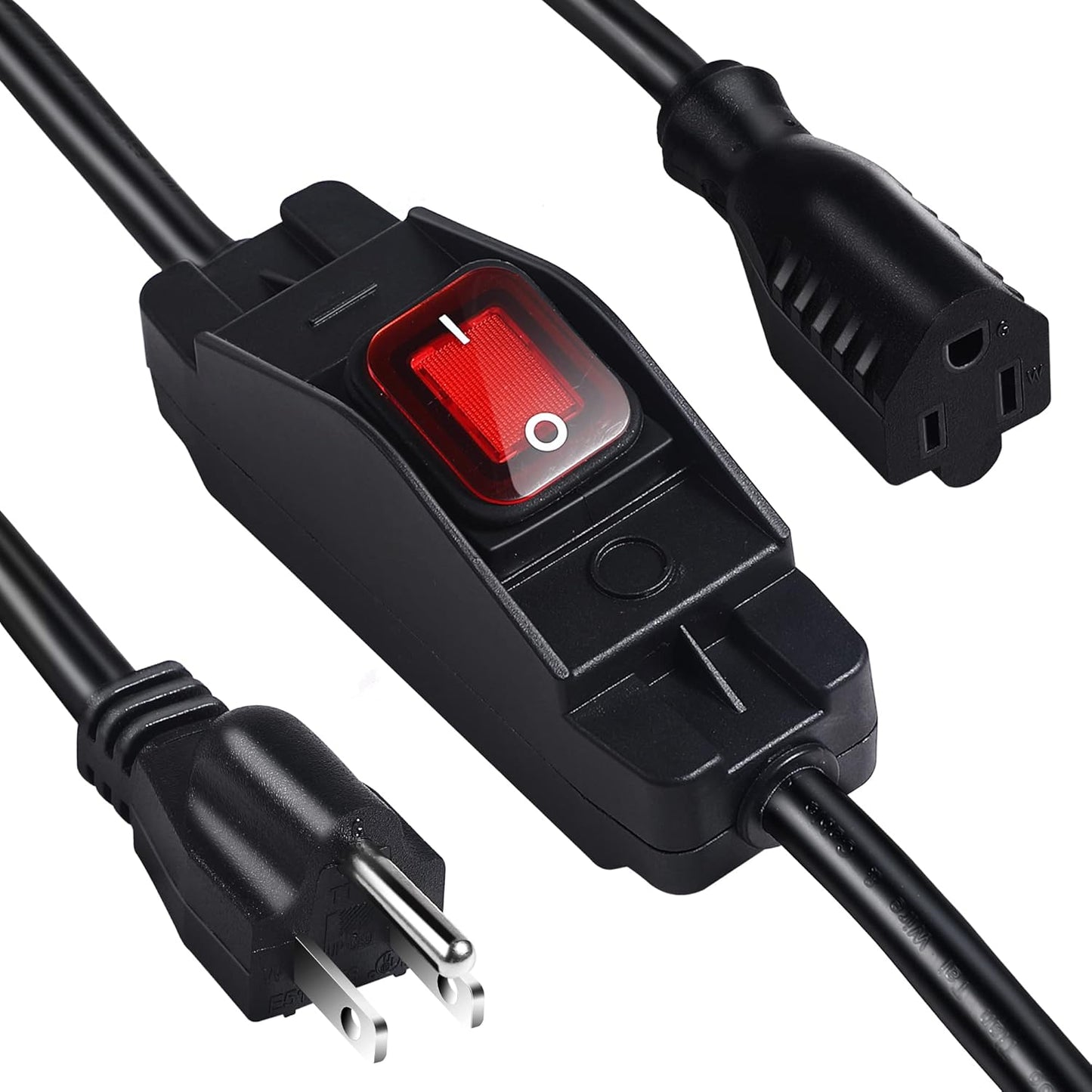Outdoor Extension Cord with Waterproof Switch for Versatile Use