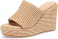 VICKIVICKI Women's Platform Sandals Wedge Ankle Strap Open Toe 3
