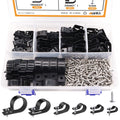 mankk 306PCS Cable Clips Wire Clips Assortment Kit - Organized Cable