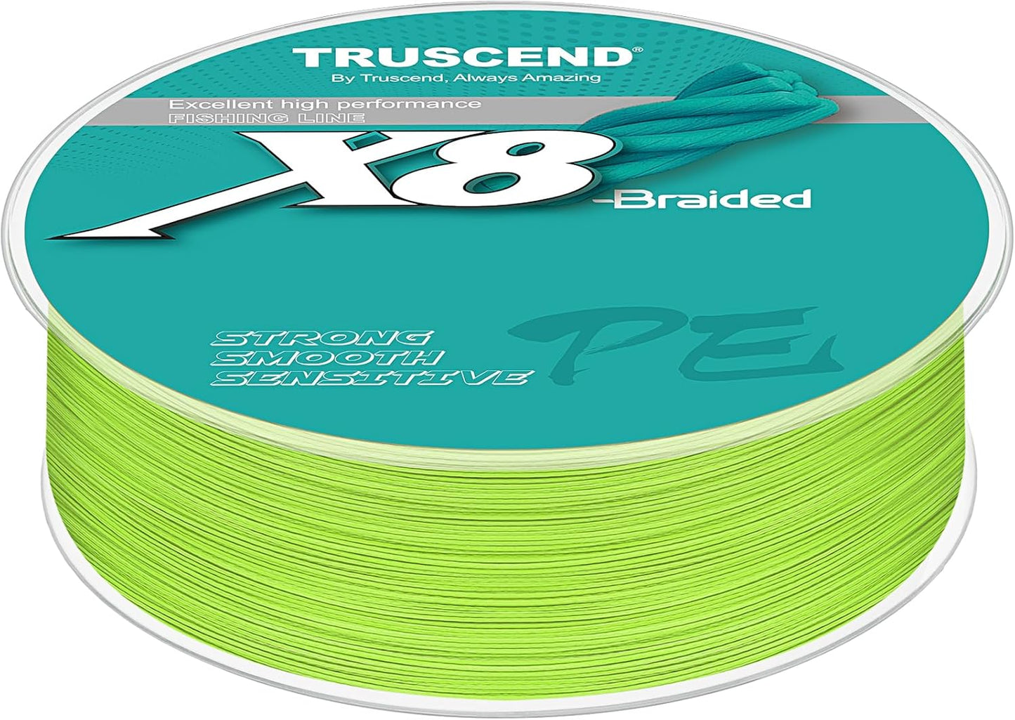 TRUSCEND X8 Braided Fishing Line - Cast Like a Pro!