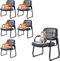 Big & Tall Waiting Room Guest Chair with Padded Arm Rests - 6 Pack