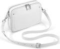 Genuine Leather Crossbody Bag for Women - RFID Secure Wallet