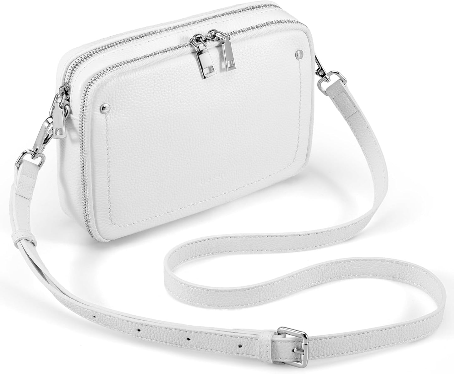 Genuine Leather Crossbody Bags for Women with RFID Protection