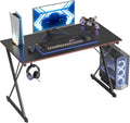 CubiCubi 40 Gaming Desk: Carbon Fiber, Gamer Workstation