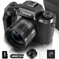 Saneen Digital Camera 4K 64MP Vlogging Camera - Touchscreen 4in
