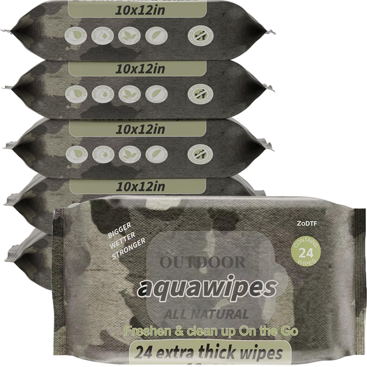 Shower Wipes 6 Pack: Ultimate Outdoor Cleanse