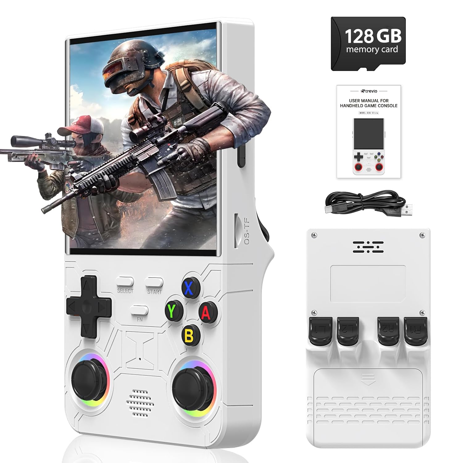 2025 New Upgraded R36 Ultra Retro Handheld Game Console Review