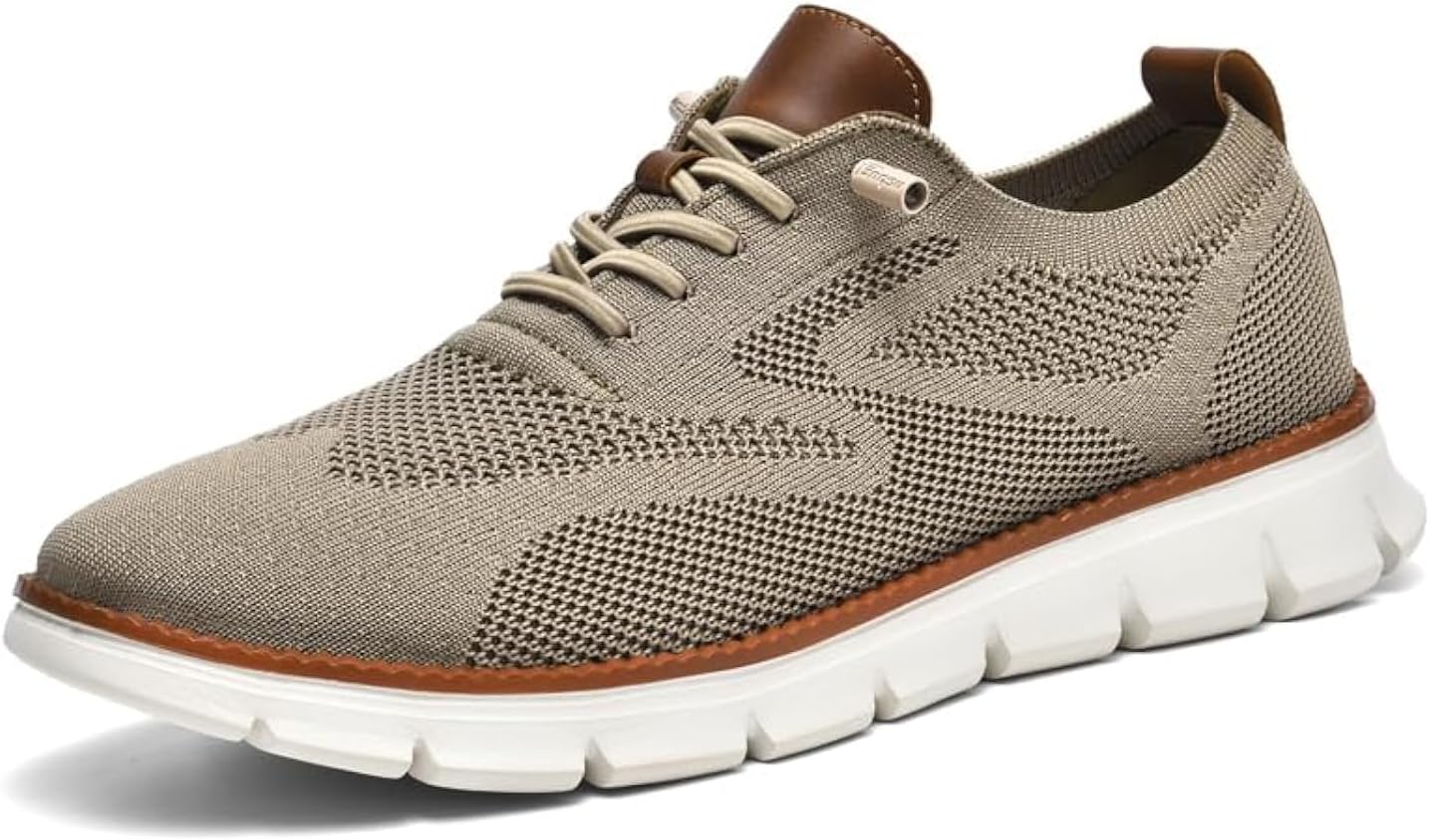 Wearbreeze Mens Business Casual Oxford Sneakers for Daily Use