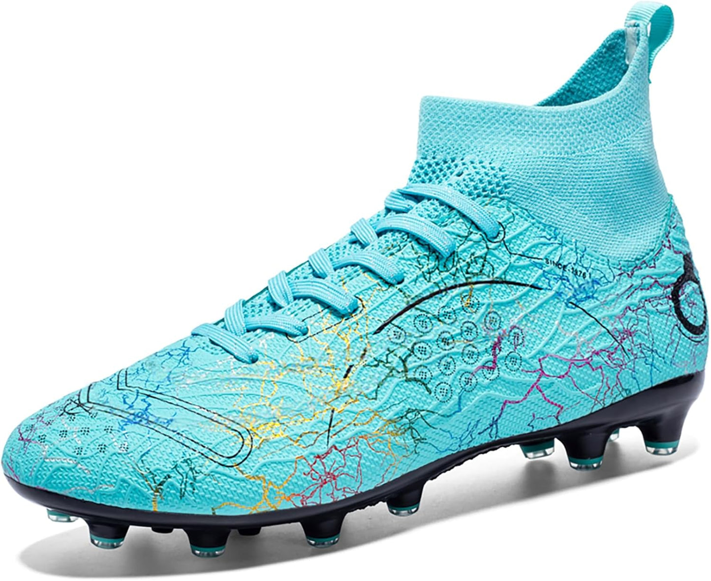 Men's High-Top Soccer Shoes for Optimal Performance and Comfort