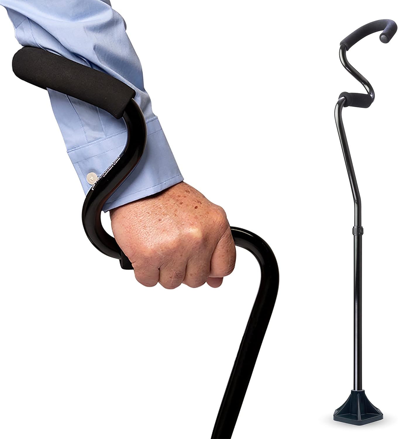 StrongArm Comfort Cane for Enhanced Stability and Support