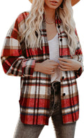 Beaully Women's Flannel Plaid Shacket 2025 - Oversized Fall Jacket