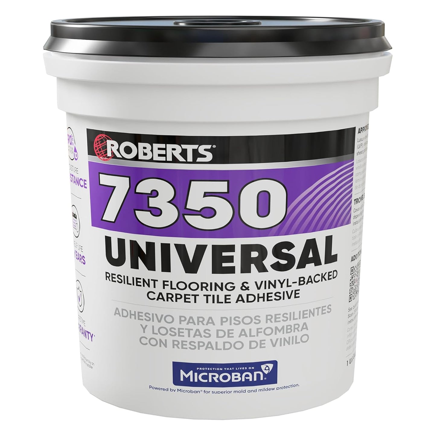 ROBERTS Universal Flooring Adhesive for Vinyl & Carpet Tiles