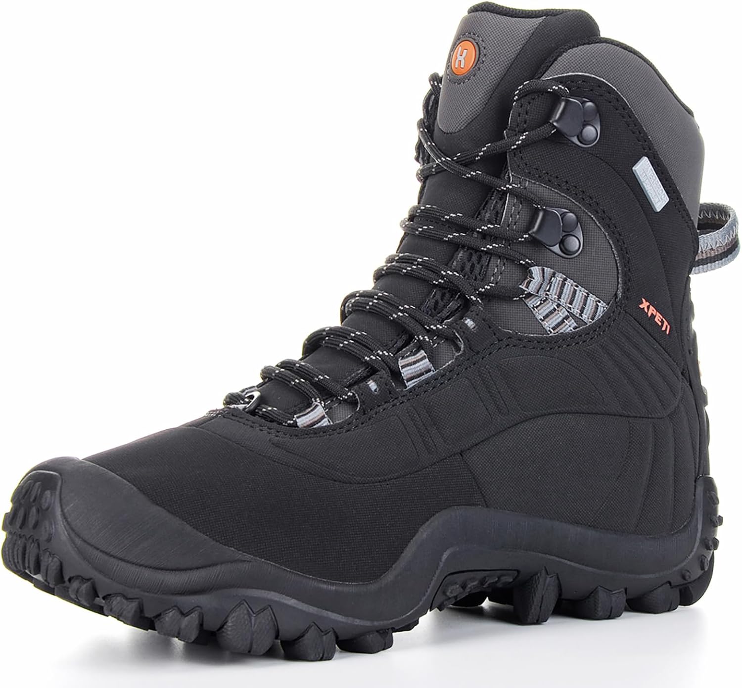 XPETI Mens Thermator Mid-Rise Hiking Boots for Outdoor Adventures