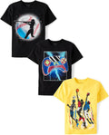 Boys Sports Short Sleeve Graphic T-Shirts Multipacks - Soft, True Fit