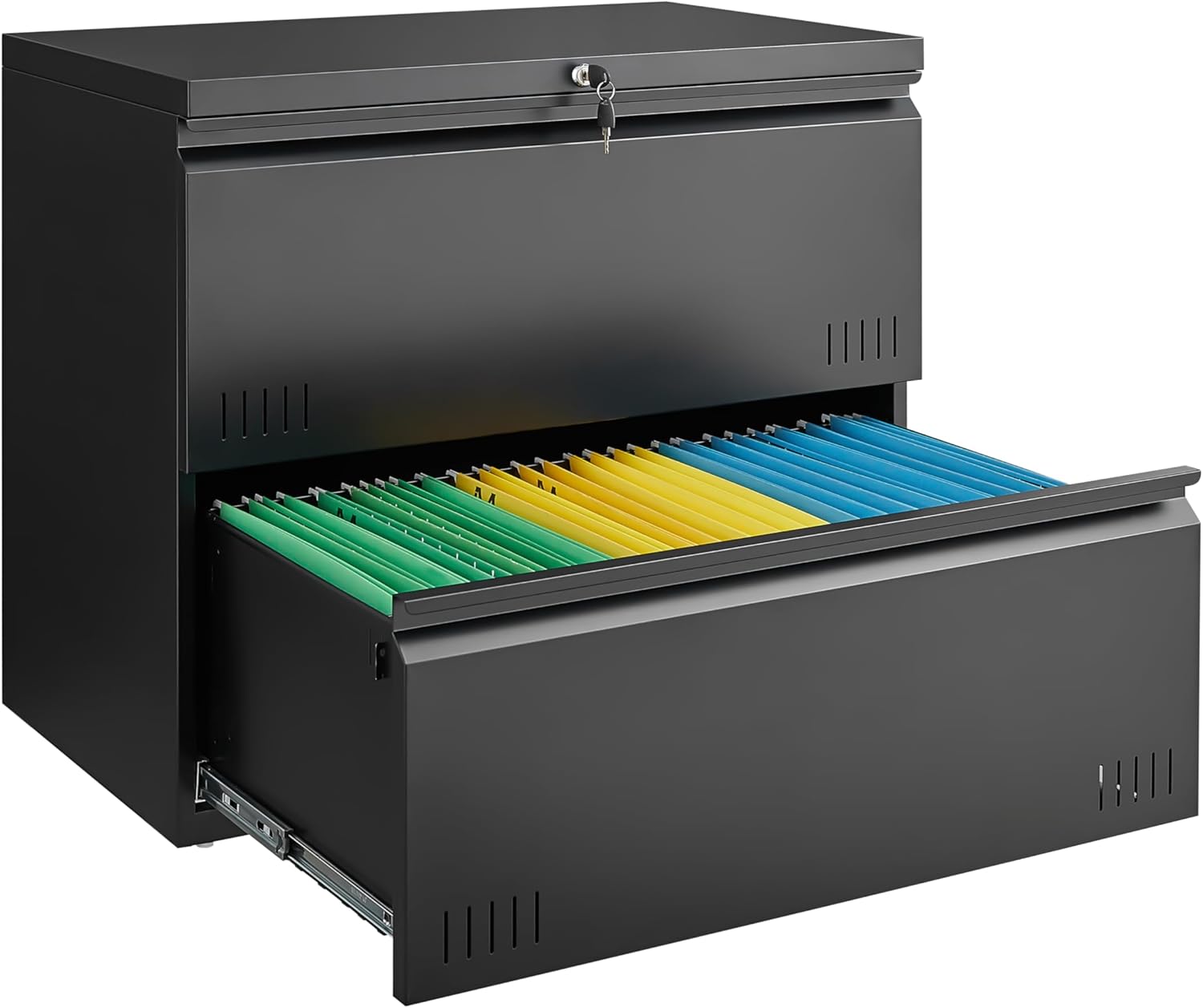 Metal File Cabinet with Lock for Home Office Storage Needs