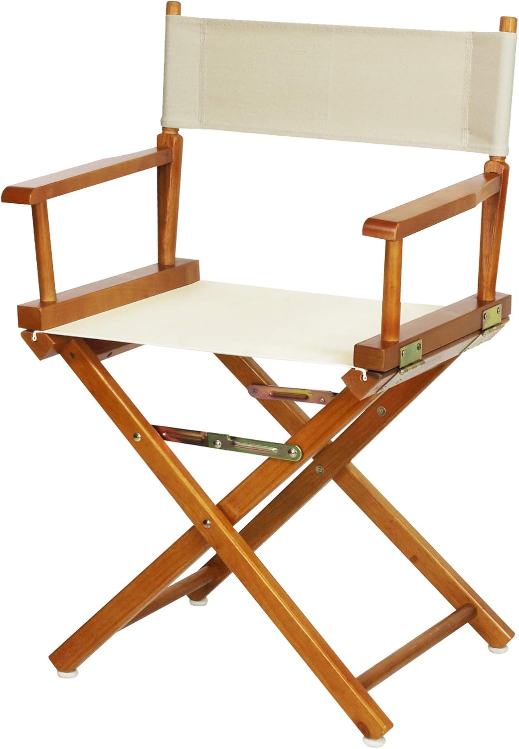Casual Home 18in Director's Chair with Honey Oak Frame